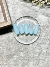 ルミライズ(Lumirise)/シンプルキラキラネイル