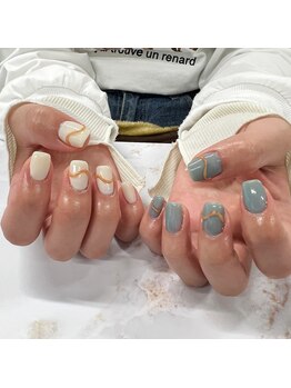 ガレ(Galet)/シンプルネイル!