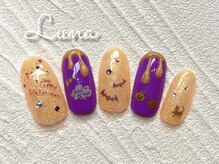 ネイルアンドまつ毛エクステ ルーナ イオンモール東久留米店/ハロウィンネイル