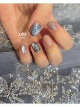 ウロネイルズ(ulo nails)/雪の結晶ネイル