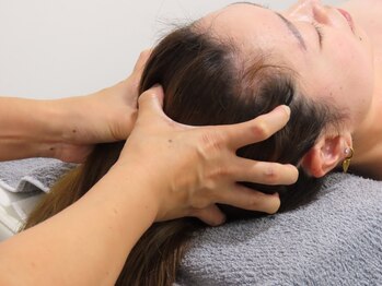 アリア リラクゼーションサロン(Aria E)の写真/首/肩コリや眼精疲労でお悩みの方に…もみほぐしやアロママッサージとのセットメニューがオススメ◎