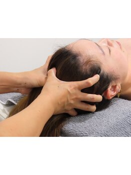 ヘッドスパで癒されたい