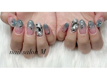 ネイルサロン M/持ち込みデザイン 8640円