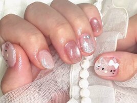 キャラクターネイル　推しネイル