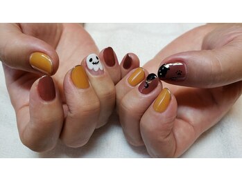 ハロウィンネイル