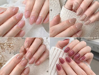 ネオリーアイラッシュ 恵比寿(neorii eyelash)の写真/【恵比寿駅】オフ～お会計まで60分で完了☆忙しい毎日にも嬉しい時短ネイル♪シンプルオフィスネイルにも◎
