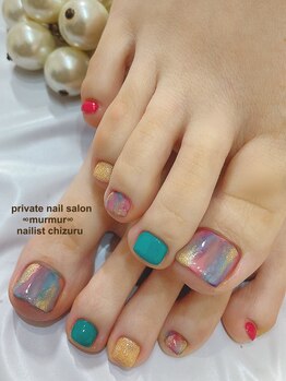 プライベート ネイルサロン マーマ(murmur)/夏カラーネイル