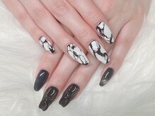 彩ビューティーラボ(彩 Beauty Labo)/大理石ネイル