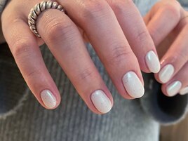 シンプル陶器ネイル