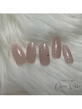ネイルサロンクリアヴィラ(nail salon clear villa)/GirlyStyle collection ¥7990