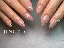 ジニーズ(JINNY'S)/【ハンド】ちゅるんネイル