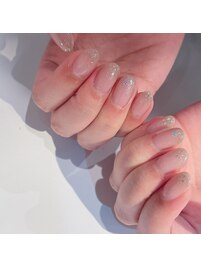 ラメグラデーション