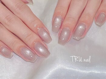 トゥルーネイル アンド アイ 藤沢店(TRU NAIL & EYE)の写真/【マグネットorフラッシュ定額コース¥4990】可愛いマグネットネイルのバリエーションも豊富◎藤沢駅4分