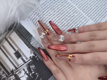 エル('L)/クリスマスネイル