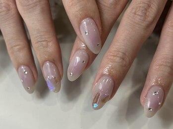 ネイルメゾン 天神店(NAIL MAISON)の写真/【￥8000 トレンドコース】ドットやリボンなどトレンドデザインが豊富なコース♪