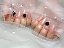 プティ アイビューティ 北浜店(peTiT eyebeauty)/シンプル　持ち込み　バラ