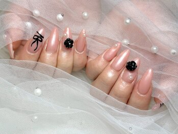 プティ アイビューティ 北浜店(peTiT eyebeauty)/シンプル　持ち込み　バラ