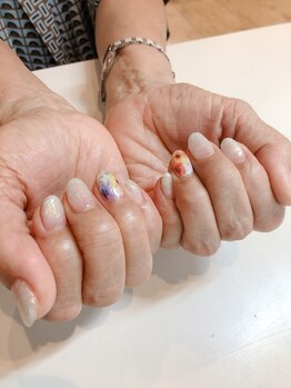 アールエム(Rm)/◇7月ネイル