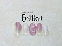 ネイルアンドまつげエクステのお店 ブリリアント 草加(Brilliant)/Hand 　定額8800円コース