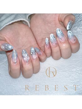 リーベスト 四条畷店(REBEST)/ラメグラデーション