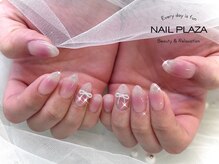 ネイルプラザ 河原町OPA店(NAIL PLAZA)/チークマグネットグラデーション