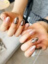ラメレオパードネイル