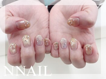 エヌ ネイル(N NAIL)/マグネット×キラキラ