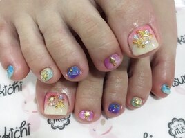 淡いカラーの混ざり具合が◎