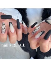 ネイルズリアル(nail's REAL)/レオパードネイル
