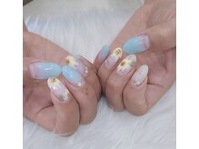 ソネル(Sonelu)/ひまわりネイル