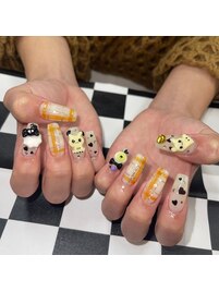 チェックネイル