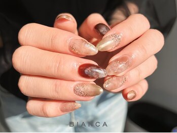 ビアンカ 東京ドームラクーア店(Bianca)/大人ニュアンスネイル
