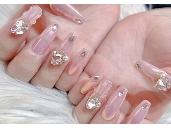 キレイエ ネイルズ(KIREIE NAILS)/キラキラ ミラー 夏