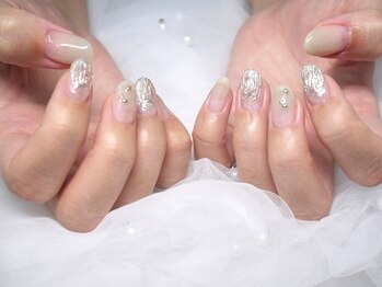 グラシアス(Gracias)/ミラーシンプルネイル