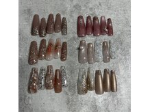 ネイルサロン ブランシュ(nailsalon Blanche)の雰囲気（5月.6月限定左→simple corse ¥7,700、右→art corse ¥8,800☆）