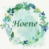 ハワイアンロミロミサロン ホエネ(hoene)ロゴ