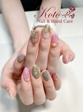 コト(KOTO)/貝殻/人魚の鱗/夏ネイル