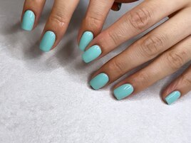 シンプルワンカラーネイル