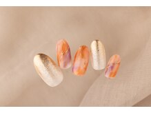 エムスラッシュネイル 本牧店(M SLASH)/ニュアンス秋ネイル