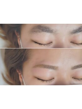 アイブロウメニューがあるサロン