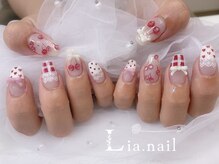 リアネイル(Lia.nail)の雰囲気（新規90分やり放題コース¥7880/リボン別途料金）