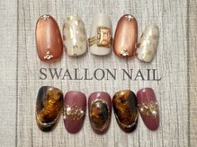 スワロンネイル 名古屋店(SWALLON NAIL)/9.10月季節のデザイン