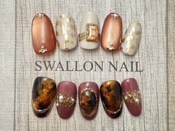 スワロンネイル 名古屋店(SWALLON NAIL)/9.10月季節のデザイン