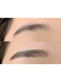 アイブロウメニューがあるサロン