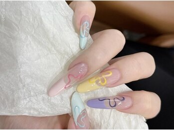 ベストネイル 大宮東口店(Best Nail)/フレンチカラー風