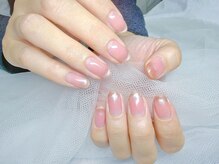 ヤシネイル(Yashi Nail)/チークマグネットフレンチ