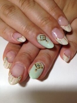 トゥーシェネイルズ(Touche'nails)/お客様ネイル 6000円