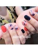 ニナネイル(nina nail)/ニュアンスデザインネイル