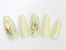 ネイルサロンセレーネ(Selene)/イエローシェルネイル