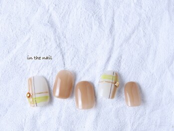 イン ザ ネイル(in the nail)/チェックネイル